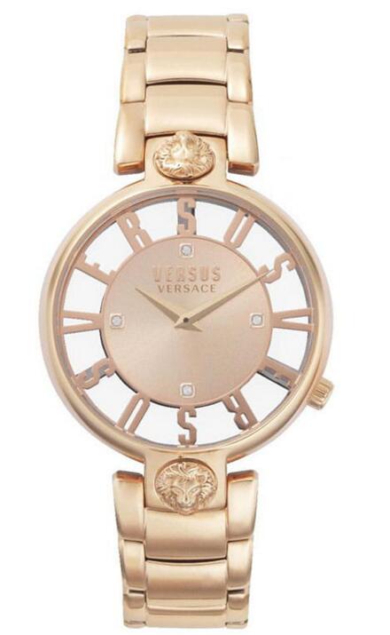 Buy Versus Versace Kirstenhof VSP490718 gold watch